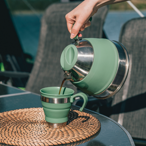 Outwell Collaps Kettle 2.5L Premium Katlanır Kettle Navy Night