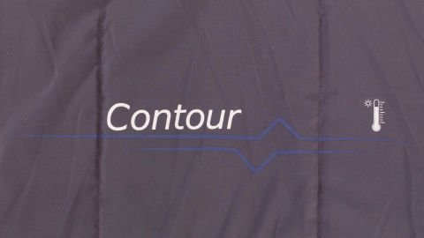 Outwell Contour Dark Purple -13°C Uyku Tulumu Sol F.