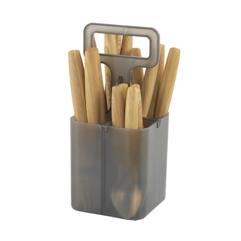 Outwell Cordona Box Cutlery Set Lux Kamp Çatal Bıçak Takımı