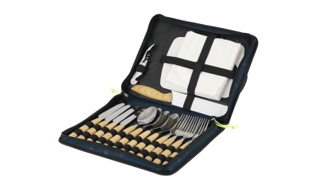 Outwell Morella Picnic Cutlery Set Premium Kamp & Piknik Çatal Bıçak Takımı