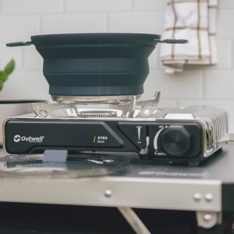 Outwell Etna Solo Stove Paslanmaz Çelik Gövde Portatif Kamp Ocağı