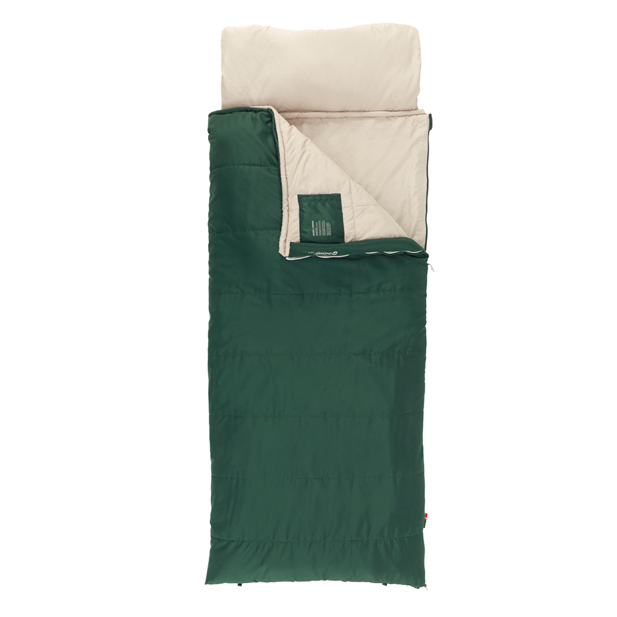 Outwell Contour Prime Yazlık & Kışlık Taraflı -13°C Uyku Tulumu Green ''Sol''