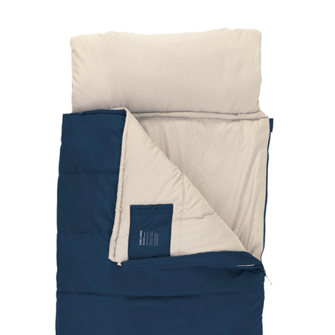 Outwell Contour Lux Yazlık & Kışlık Taraflı -19°C Uyku Tulumu Blue ''Sol''