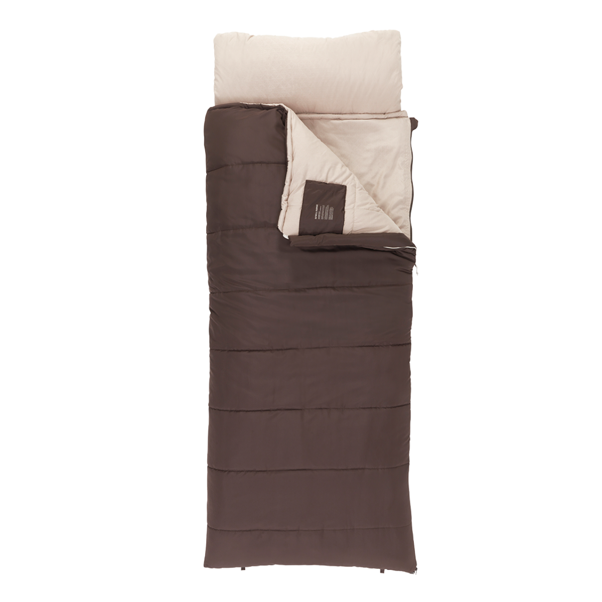 Outwell Contour Supreme Yazlık & Kışlık Taraflı -20°C Uyku Tulumu Brown