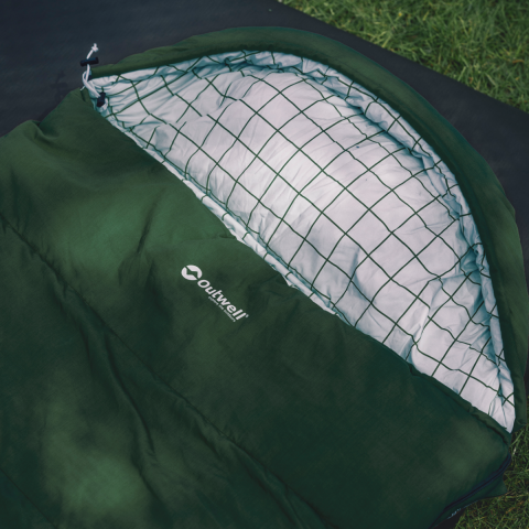 Outwell Camper Lux XL Comfort -23°C Uyku Tulumu Green