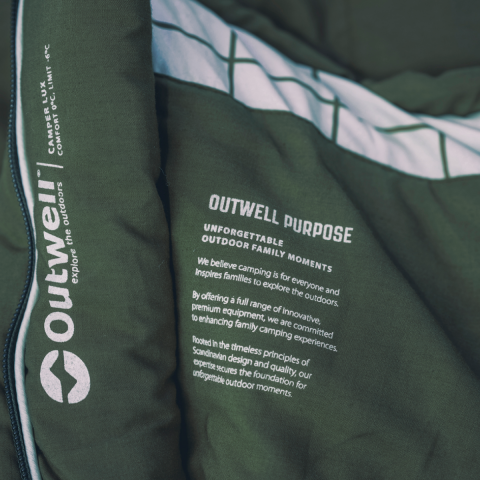 Outwell Camper Lux XL Comfort -23°C Uyku Tulumu Green