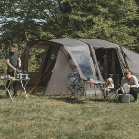 Easy Camp Kullen 6 Air Blackroom 23 M² & 6 Kişilik Şişme Aile Çadırı