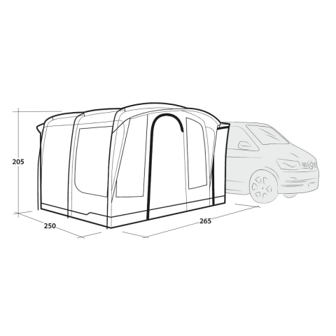 Outwell Armona Araç & Karavan Yan Çadır