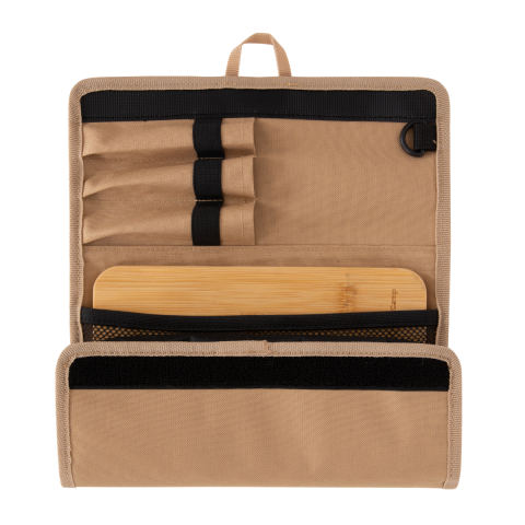 KingCamp ROAM Light | Bambu Kesme Tahtası ve Mutfak Ekipmanları Çantası