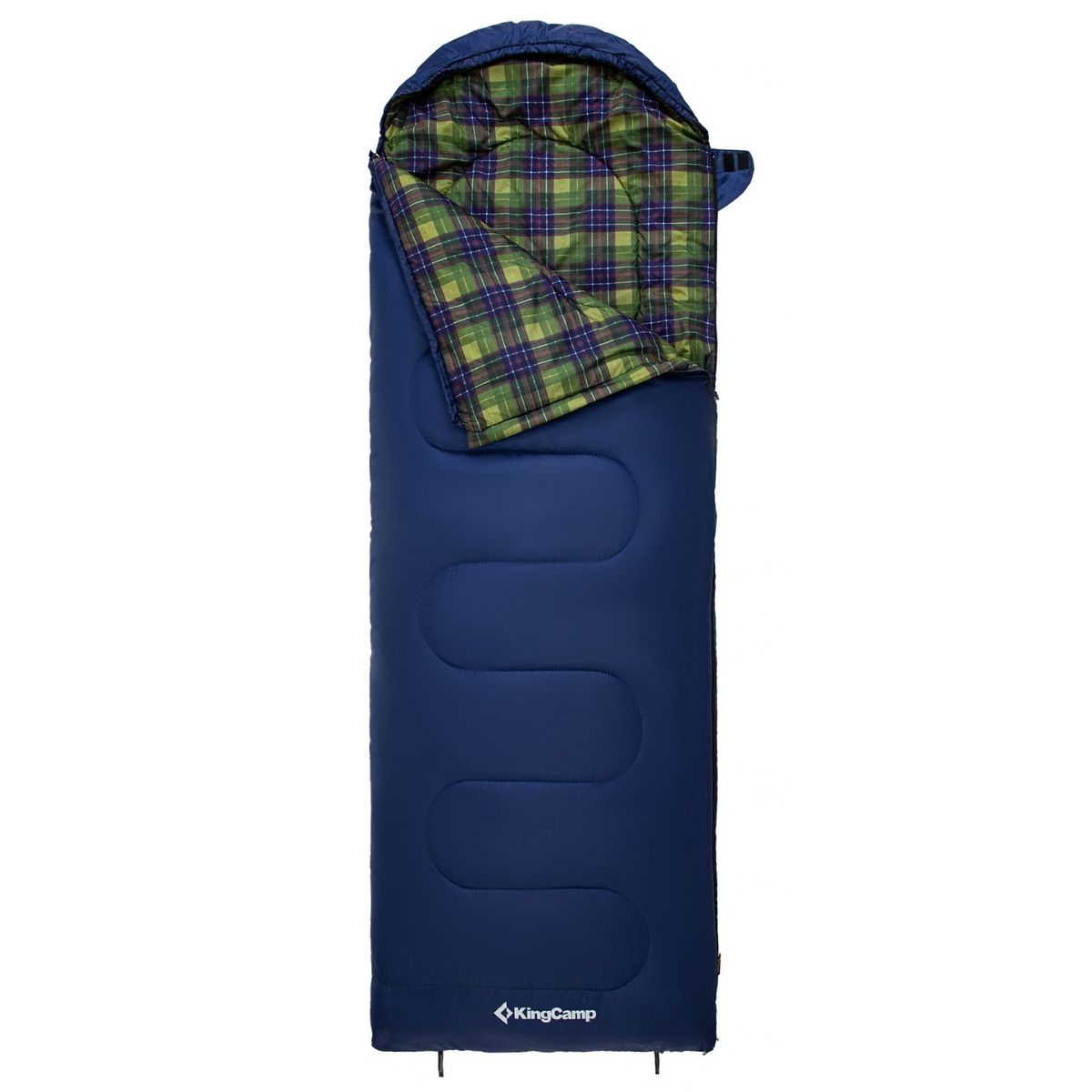 KingCamp SEVAN 250 Konforlu Uyku Tulumu Navy Sol F.